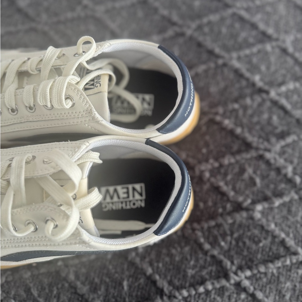 Women's White Sneakers - Picture 6 of 8